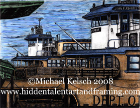 "Lehman Kennedy Color" Staten Island Ferry Art Gallery, 